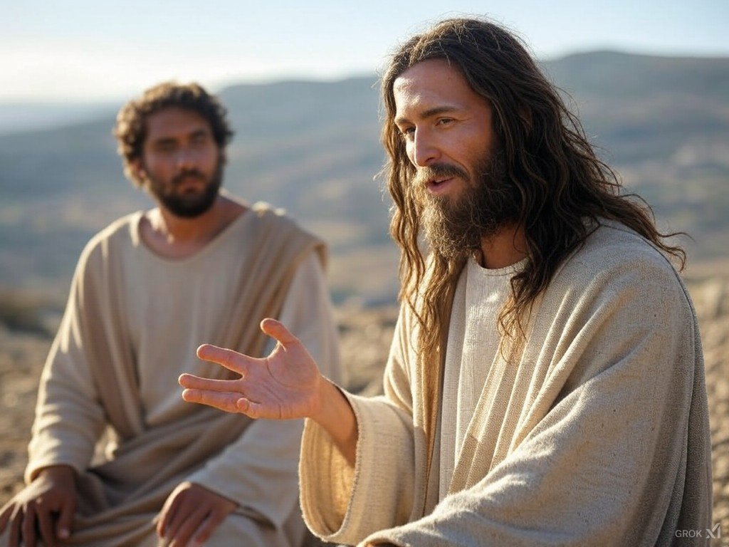 Jesucristo predicando