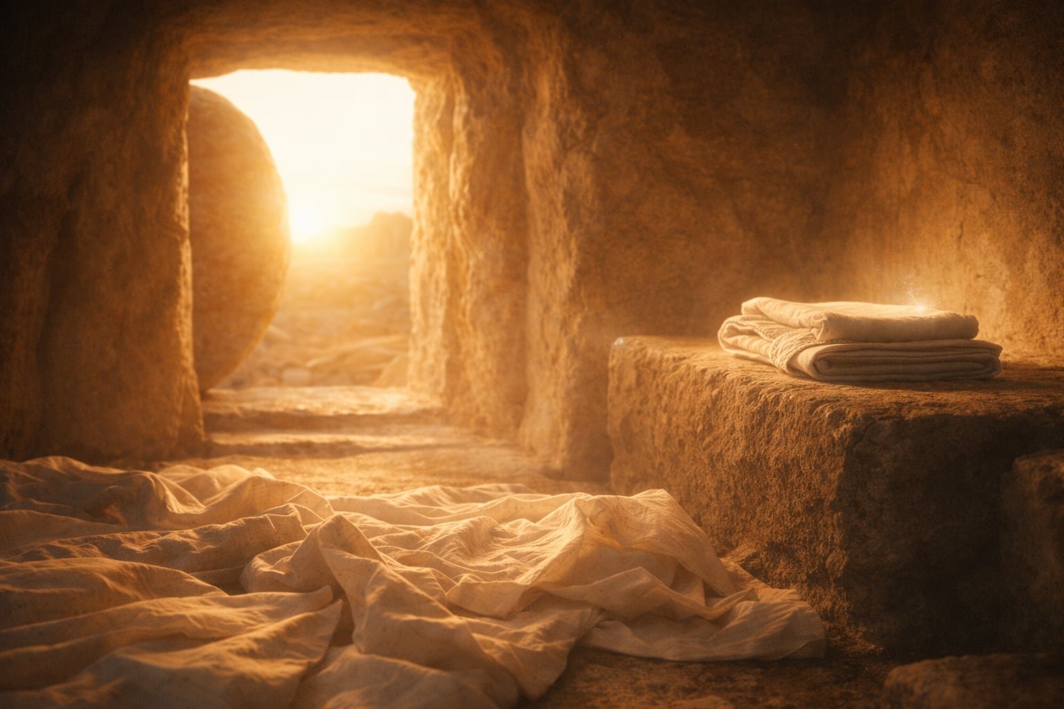 El Sudario Doblado en la Tumba Vacía: Signo de la Victoria Pascual y Promesa del Regreso del Señor Sudario Doblado,Victoria pascual