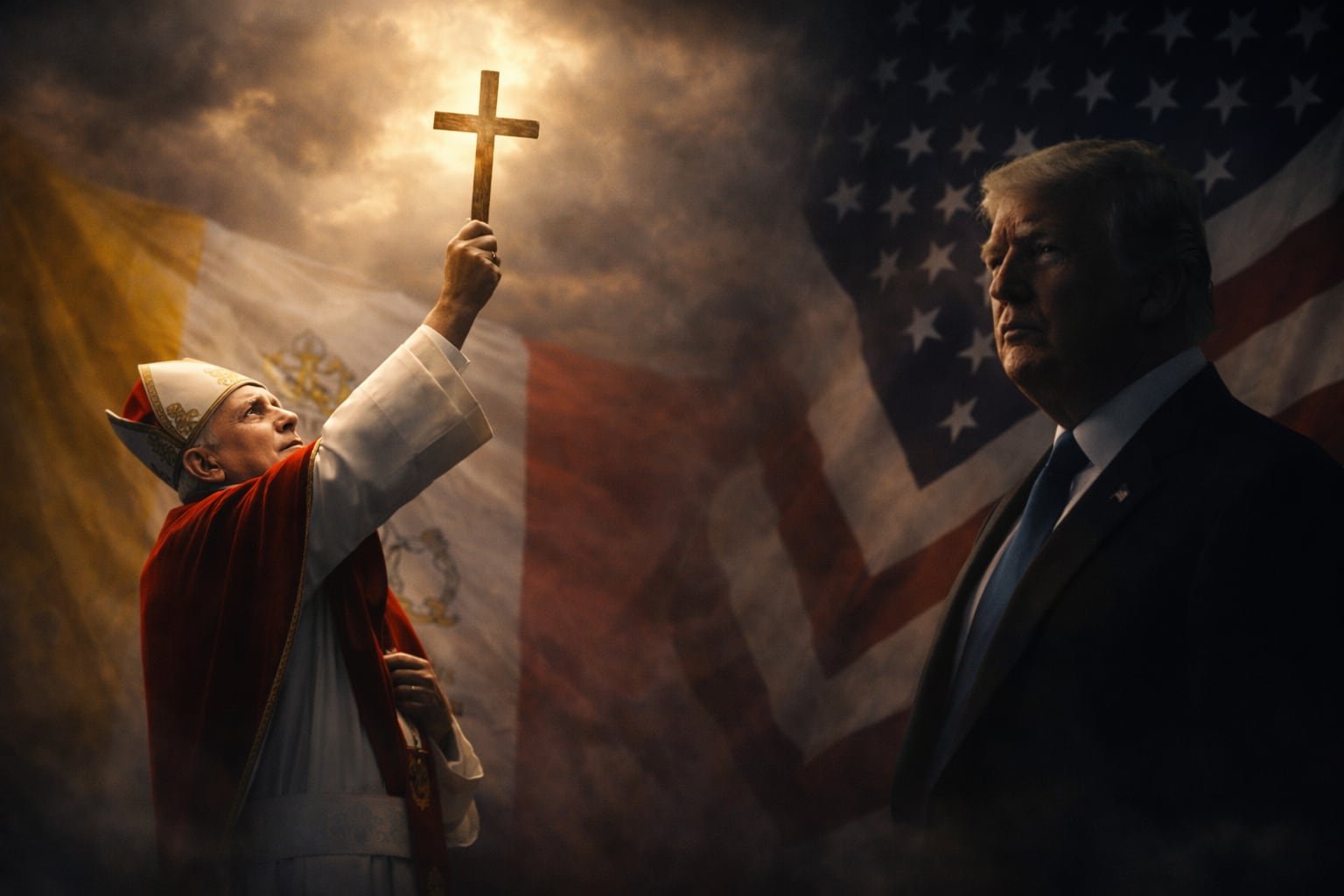 Trump arremete contra el Papa León XIV: una confusión lamentable entre política y autoridad espiritual Trump,Papa Leon XIV