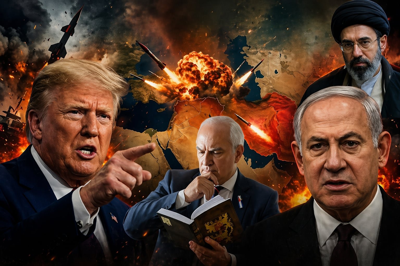 La Guerra EE.UU.-Israel-Irán: Cuando la Razón Colapsa sin Moral israel,iran